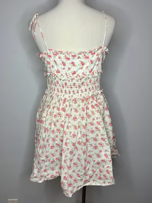 ASOS - White Sundress with Rose Pattern thumbnail 4