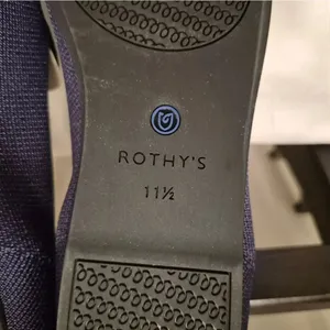 NWOB Rothy's Navy Blue Pisces Loafer Shoes thumbnail 11