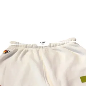 Aviator Nation Sweatpants Women S White‎ Rainbow Logo Graphic Joggers USA Made thumbnail 7