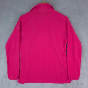 Columbia Sweatshirt Womens L Pink Quarter Zip‎ Fleece Pullover Outdoor Gorpcore thumbnail 3