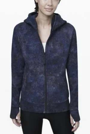 Lululemon Scuba Hoodie Sweatshirt Fleece Polar Lights Blue‎ Size 4 thumbnail 1