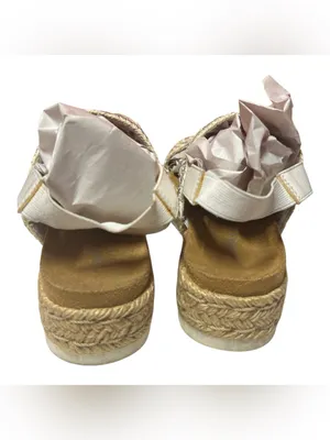 Sun + Stone Karli slingback Woven Natural Espadrille Platform Sandal - Women thumbnail 4