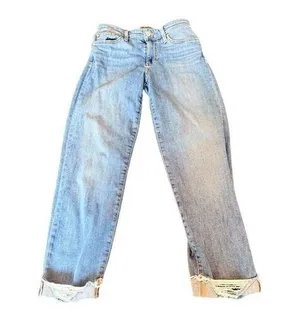 Joe's Jeans Women's High Rise Straight Leg Denim Jeans Size 25 Blue thumbnail 1
