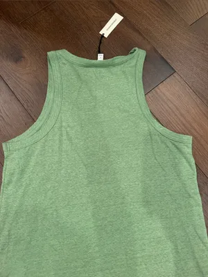 Banana Republic 100% Linen Green Tank Top Size Large NWT - C4-101 thumbnail 6