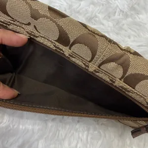 y2k Coach Brown Signature Wallet thumbnail 8