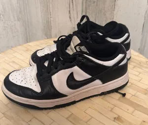 Nike Dunk Low Panda Black White Womens Size 6.5 Sneakers Shoes thumbnail 1