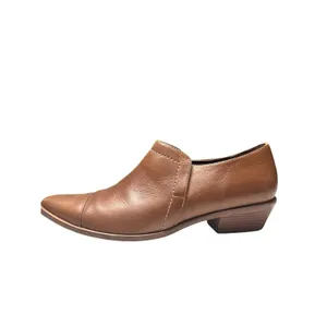 Bernardo Women’s Cognac Brown Ankle Bootie Slip On Pointed Toe Size 7.5‎ Cottage thumbnail 6