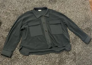 Dark grey shacket Gray thumbnail 1