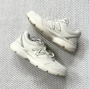 New Balance 411 Comfort Ride WA411LW1 White Walking Shoes Sneakers 7.5D Wide Wmn thumbnail 2