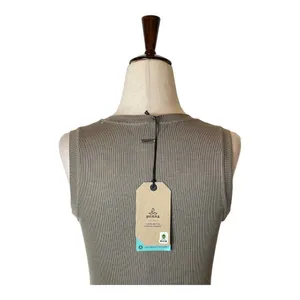 Prana Tan Mink‎ Heather Crew Neck Sleeveless Becksa Dress Size XS thumbnail 5