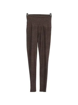Aerie Offline Leopard Leggings Brown/Tan Size S thumbnail 2