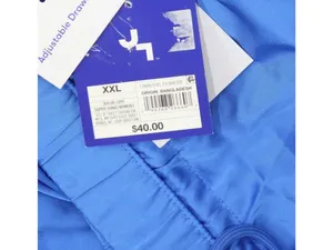 Joylab Womens Low-Rise Satin Tear Away Track Pants 94628908 Vibrant Blue XXL thumbnail 6