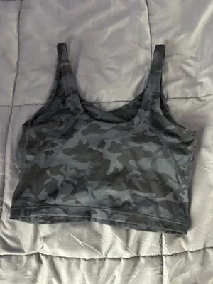 Camo athletic tank Gray thumbnail 2