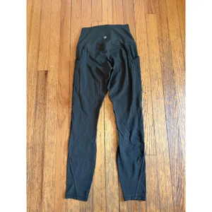 Lululemon Leggings Womens 4 Green High Rise Ankle Pocket Yoga Athletic Pants thumbnail 3