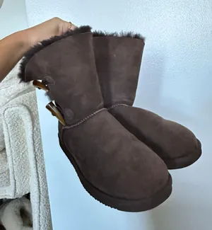 Bearclaw Brown Suede Boots Size 7 thumbnail 2
