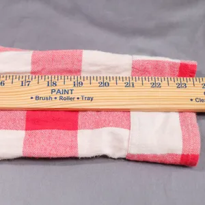 Pact Organic Cotton Mila Flannel Shirt Women M Red White Gingham Plaid Button Up thumbnail 9