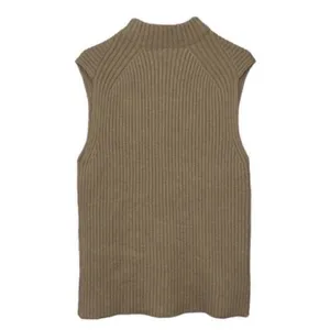 Sophie Rue Tan Mock Neck Ribbed
Sweater(Size Medium) thumbnail 4