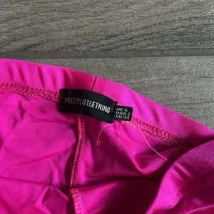 Pretty little thing pink bike shorts thumbnail 2