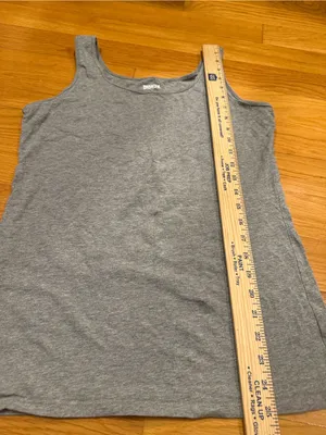 Duluth trading company women’s gray tank top size medium . thumbnail 3