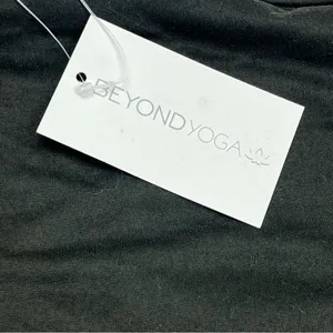 Beyond Yoga Pocket Infinity Scarf Black Zipper Pocket Athletic‎ FabFitFun NEW thumbnail 5