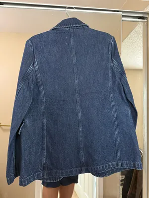 Abercrombie Denim Blazer Jacket thumbnail 5