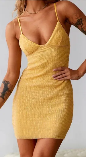 Hello Molly Homecoming Sequin Dress thumbnail 1