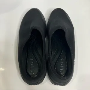 Crocs duet busy day 2.0 Satya mule flat black women’s size 7 casual minimalist‎ thumbnail 7