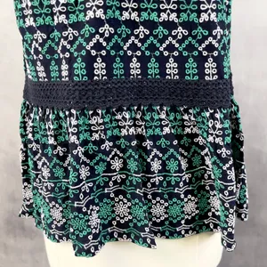 Maeve‎ Women Sleeveless Top XS Boho Indie Festival Cottage Dainty Artsy Coquette thumbnail 5