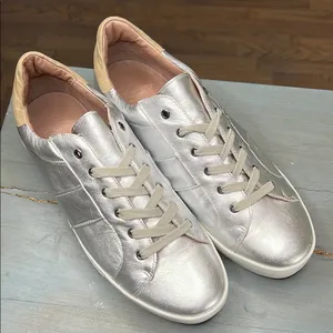 JOIE Silver Women's Sneakers thumbnail 3