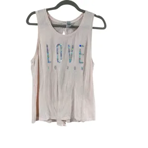 Women's Victoria's Secret Pink Love To Run Tank Top M thumbnail 2