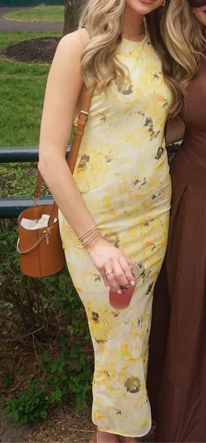 Zara Maxi Mesh Dress thumbnail 5