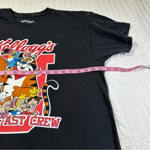 Kellogg's Breakfast Crew University Unisex Black Short Sleeve Tee thumbnail 6