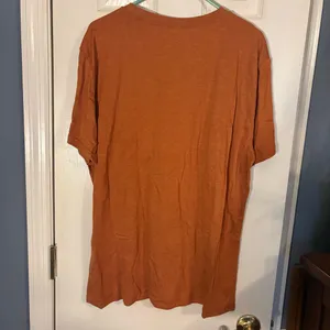Rust Orange Leopard Pumpkin Graphic Tee Size 2X thumbnail 4