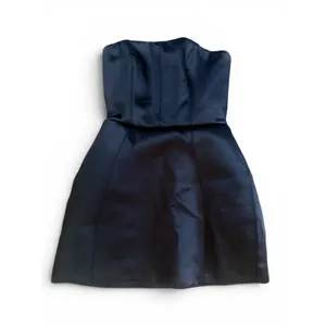 Oh‎ Polly Haisley Bandeau Structured Tulip Mini Dress NWT Size US 0 Black thumbnail 10