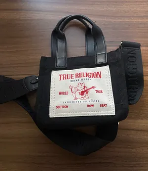 True Religion canvas purse thumbnail 1