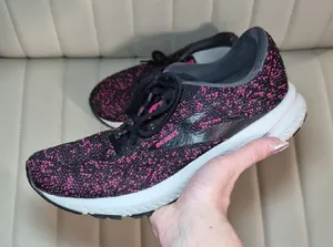 Brooks Women's Black and Pink Trainers thumbnail 1