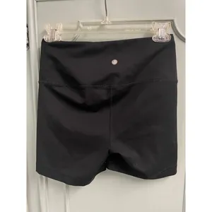 Yogalicious Lux Black Biker Shorts Size Small Athleisure Athletic Workout Gym thumbnail 2