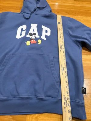 Gap X Disney Mickey hooded sweatshirt size large. thumbnail 5