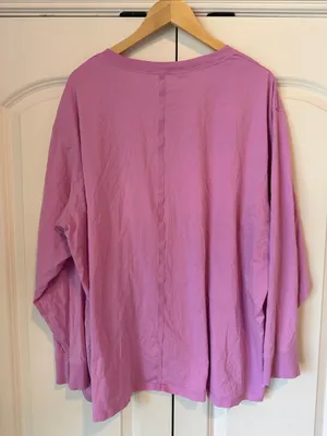 Lululemon Long Sleeve Shirt Purple XL thumbnail 2