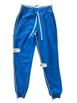 FIGS Technical Collection Zamora Jogger Scrub Pants Blue Size XS thumbnail 3