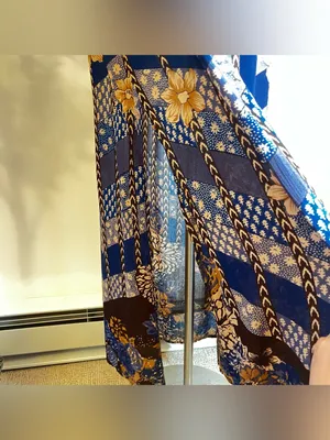 O’Neill Bohemian Navy and brown Floral Halter Low back Maxi Dress thumbnail 8