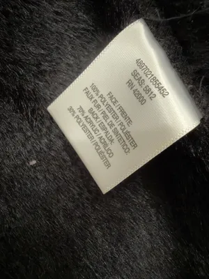 Jaclyn Smith Black Faux Shearling-Trim Vest thumbnail 12