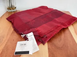 NWT Coach Horse And Carriage Print Border Oversized‎ Square Scarf thumbnail 1
