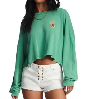 Billabong Crop Long Sleeve Shirt thumbnail 1