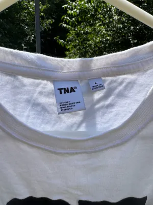 Aritzia TNA White ‘67’ Graphic Tee thumbnail 3