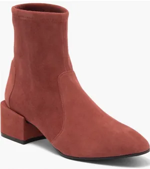 Stuart Weizmann Accordion
Suede Sock Bootie size 9 B thumbnail 1