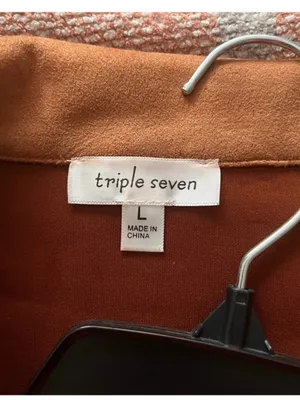 NWOT Classic Tan Suede Biker Jacket - Women thumbnail 6