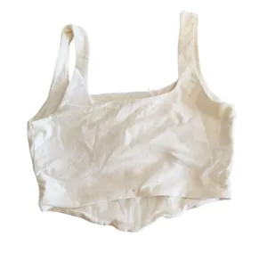 Reformation bustier style top in cream NEW thumbnail 3