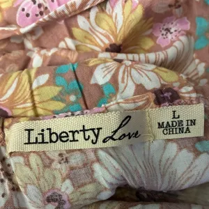 🆕Liberty Love Spaghetti Strap Cut Out Flowy Floral Maxi Sundress L🆕 thumbnail 10