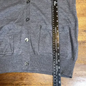 Ralph Lauren Sport Boyfriend Fit 100% Merino Wool Cardigan Preppy Classic Sz M thumbnail 5